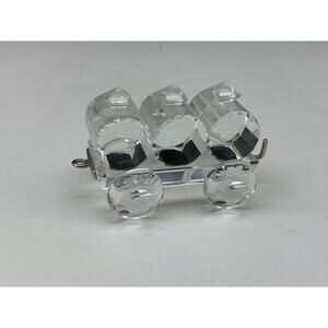 Swarovski Crystal Train Petrol Wagon Figurine "When We Were Young" Retired